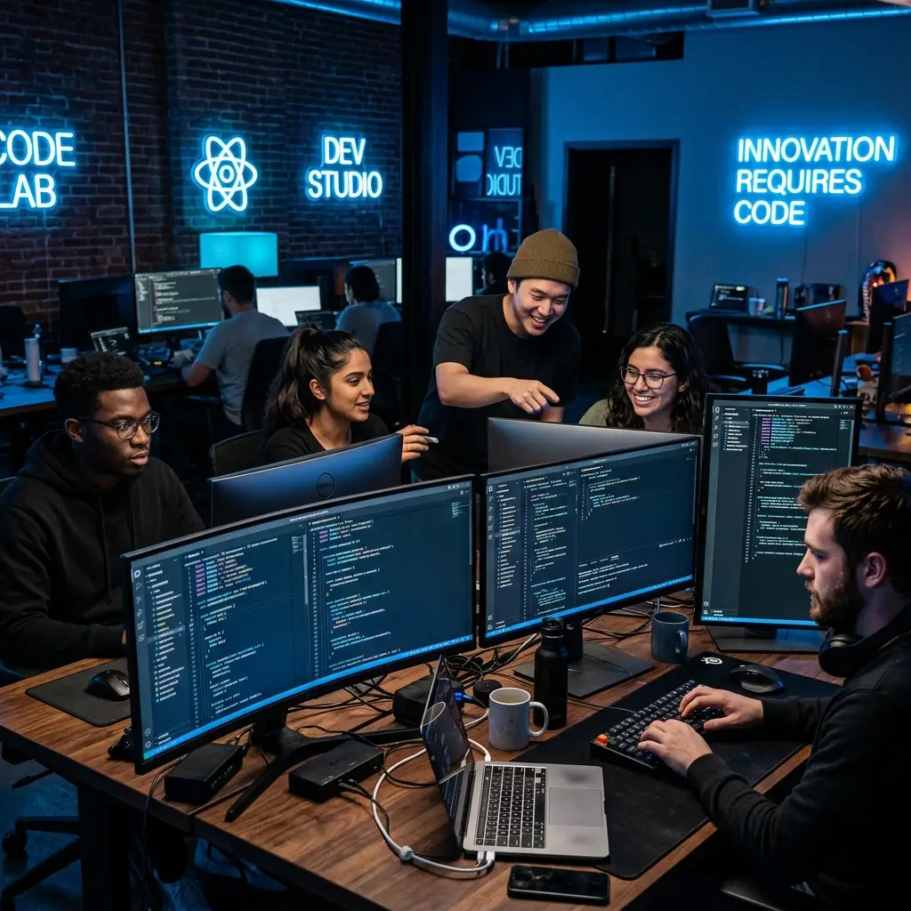 Advanced code editor with modern development tools